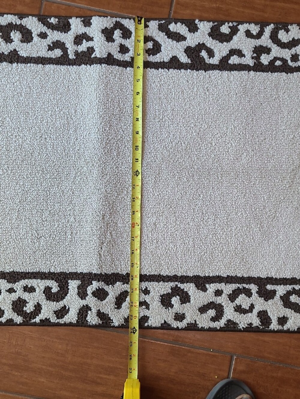Maples Animal Print Border Runner Rug - Picture 8 of 10